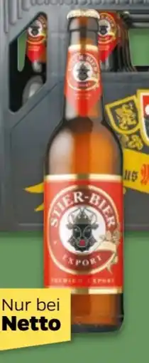 NETTO Darguner Brauerei Stier-Bier Angebot