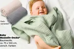 NETTO Musselin-Baby-Decke Angebot