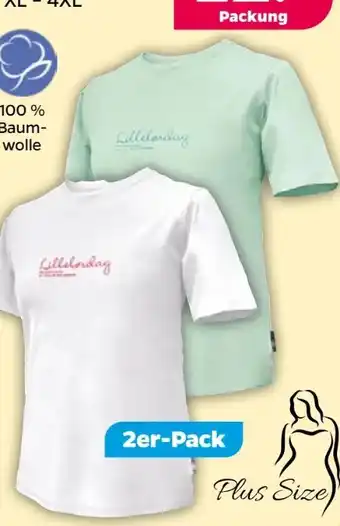 NETTO Damen T-Shirts 2er-Pack Angebot