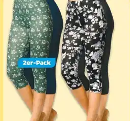 NETTO Damen Capri-Leggings 2er-Pack Angebot