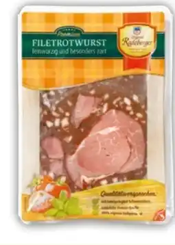 NETTO Radeberger Fleischwaren Filetrotwurst Angebot