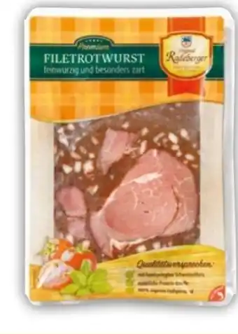 NETTO Radeberger Fleischwaren Filetrotwurst Angebot