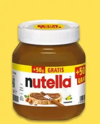 NETTO Ferrero Nutella Nuss-Nugat Creme Angebot