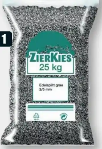 B1 Discount Baumarkt Zierkies Angebot