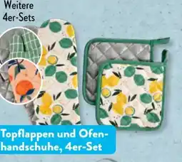 Aldi Süd Crofton Topflappen-und Ofenhandschuhe-Set Angebot