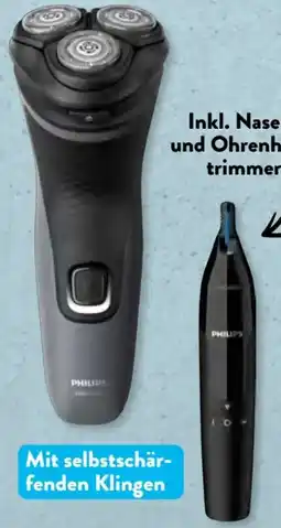 Aldi Süd Philips Elektrorasierer Series 1000 Angebot
