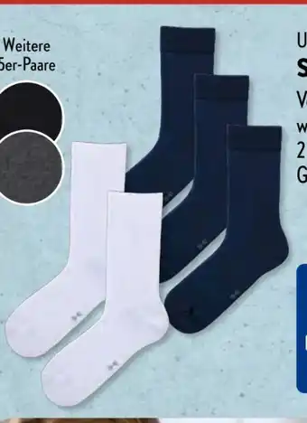 Aldi Süd Up2Fashion Herren Socken 5 Paar Angebot
