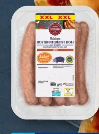 Aldi Süd Meine Metzgerei Thüringer Rostbratwurst Angebot