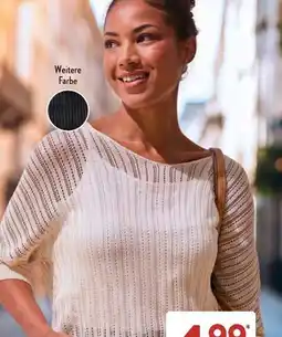 Aldi Süd Up2Fashion Damen Strickshirt Angebot