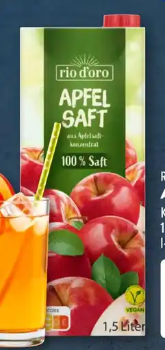 Aldi Süd rio d'oro Apfelsaft Angebot