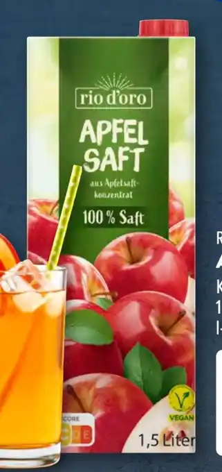Aldi Süd rio d'oro Apfelsaft Angebot
