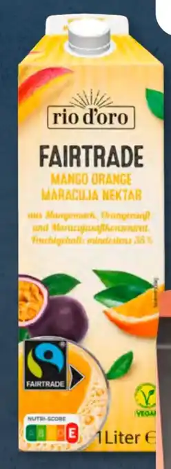 Aldi Süd rio d'oro Fairtrade Saft Angebot