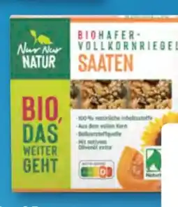 Aldi Süd Nur Natur Bio-Hafervollkornriegel Saaten Angebot