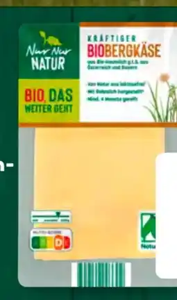 Aldi Süd Nur Natur Kräftiger Bio Bergkäse Angebot