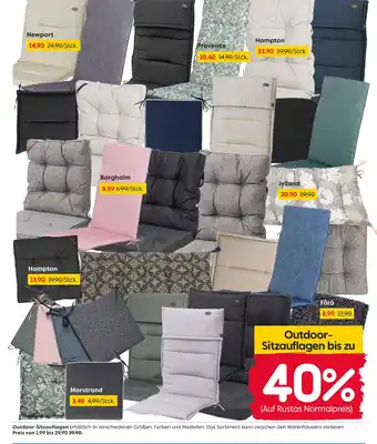 Rusta Outdoor-sitzauflagen Angebot