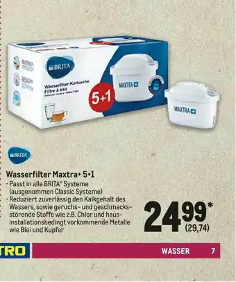 METRO Brita Wasserfilter Maxtra+ 5+1 Angebot