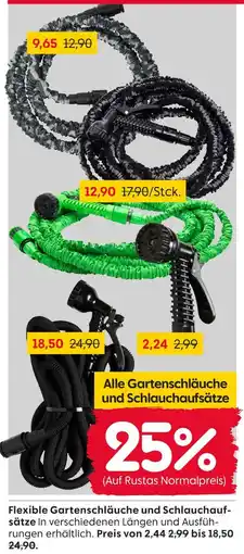 Rusta Flexible gartenschläuche und schlauchaufsätze Angebot