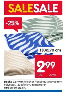 Rusta Decke carmen Angebot