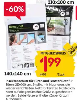 Rusta Insektenschutz für türen und fenster Angebot