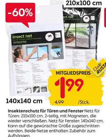 Rusta Insektenschutz für türen und fenster Angebot