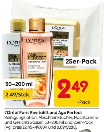 Rusta L'oréal paris revitalift und age perfect Angebot