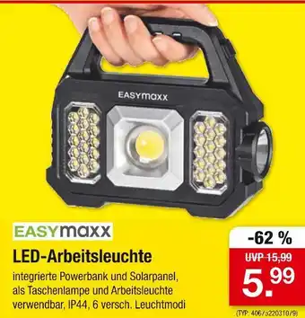 Zimmermann Easymaxx led-arbeitsleuchte Angebot