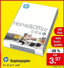 Zimmermann Hp kopierpapier Angebot