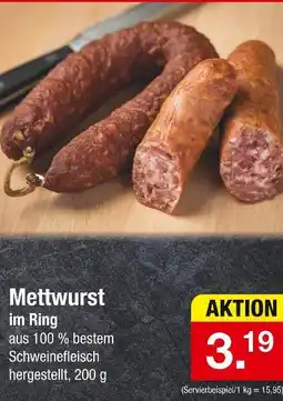 Zimmermann Mettwurst Angebot