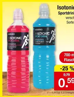 Zimmermann Marino isotonic sportdrink Angebot