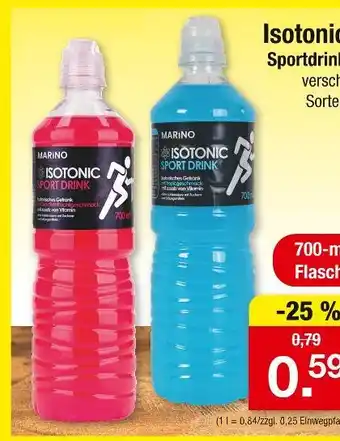 Zimmermann Marino isotonic sportdrink Angebot