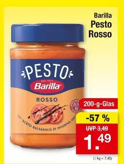 Zimmermann Barilla pesto rosso Angebot