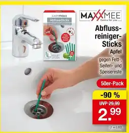 Zimmermann Maxxmee abflussreiniger-sticks apfel Angebot