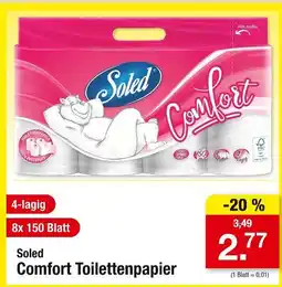 Zimmermann Soled comfort toilettenpapier Angebot