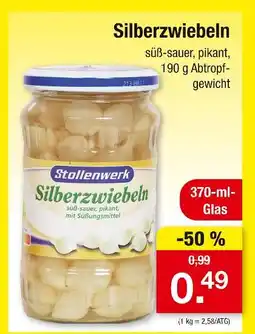 Zimmermann Stollenwerk silberzwiebeln Angebot