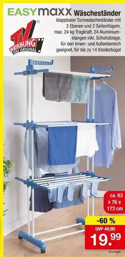 Zimmermann Easymaxx wäscheständer Angebot