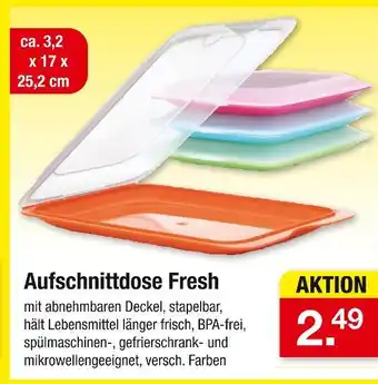 Zimmermann Aufschnittdose fresh Angebot