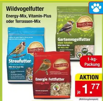 Zimmermann Bird's best wildvogelfutter energy-mix, vitamin-plus oder terrassen-mix Angebot