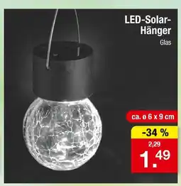 Zimmermann Led-solar-hänger Angebot