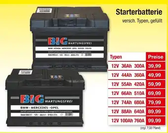 Zimmermann Big starterbatterie Angebot