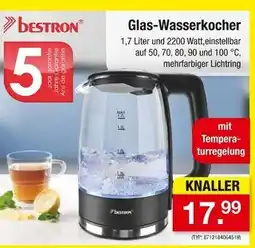 Zimmermann Bestron glas-wasserkocher Angebot