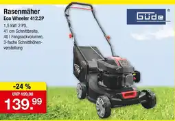 Zimmermann Güde eco wheeler 412.2p Angebot