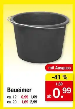 Zimmermann Baueimer Angebot