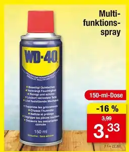 Zimmermann Wd-40 multifunktionsspray Angebot