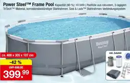 Zimmermann Bestway power steel frame pool Angebot
