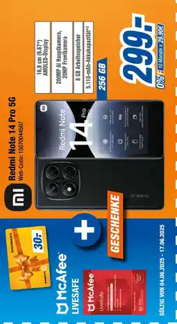 Expert Xiaomi redmi note 14 pro 5g Angebot