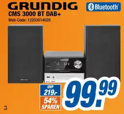 Expert Grundig cms 3000 bt dab+ Angebot