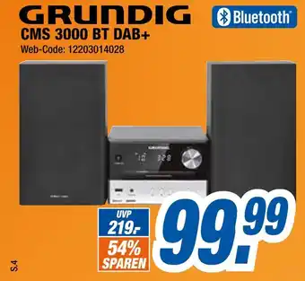 Expert Grundig cms 3000 bt dab+ Angebot