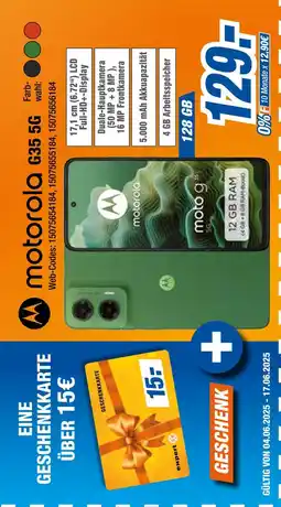 Expert Motorola g35 5g Angebot