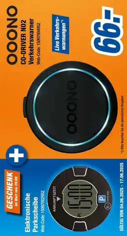Expert Ooono co-driver no2 verkehrswarner Angebot