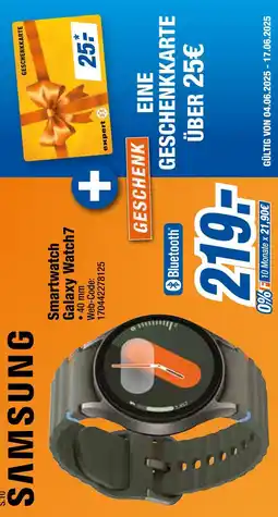 Expert Samsung smartwatch galaxy watch7 Angebot